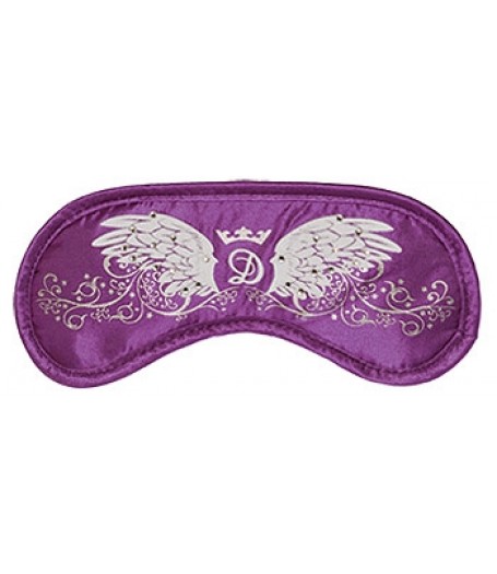 Swarovski Wings Purple - maska na spanie